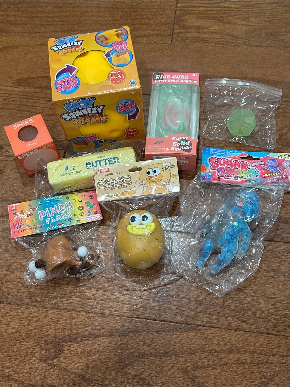 Assorted Squeeze & Squish bundle of squishies - 8 total